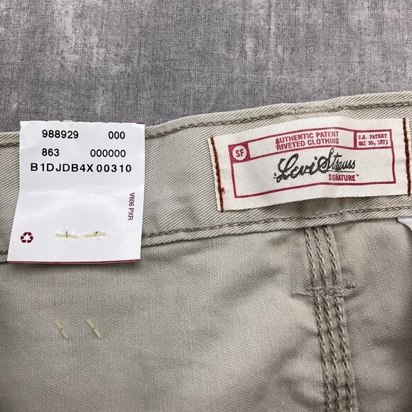 Levis Jeans Men 40W x 32L Khaki Loose Carpenter Straight Leg Cotton NWT - Picture 3 of 16